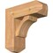 Ekena Millwork Legacy Craftsman Smooth Bracket w/ Offset Brace, Western Red Cedar, 7 1/2"W x 20"D x 20"H BKT0806X20X20LEC04SWR - alternate 1